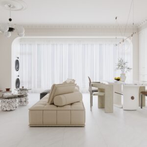 Marvel Calacatta Structure Labato Mat 612